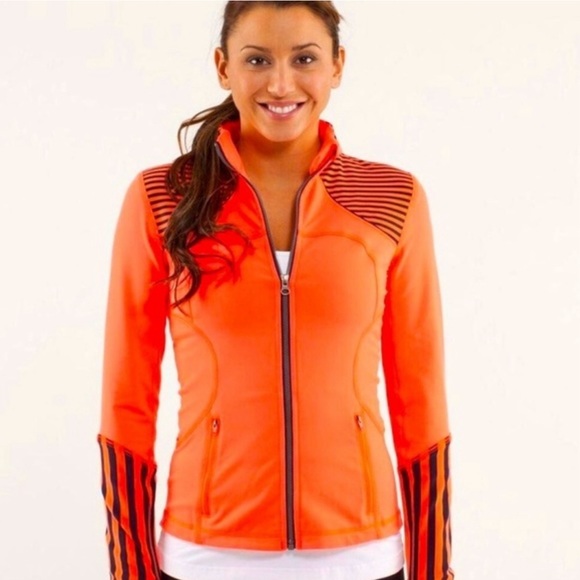 Lululemon Orange Jacket - Picture 1 of 5